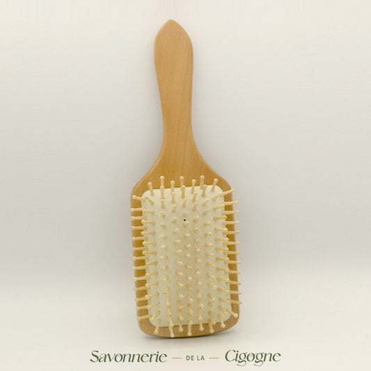 Brosse à cheveBrosse à cheveux large en bambou