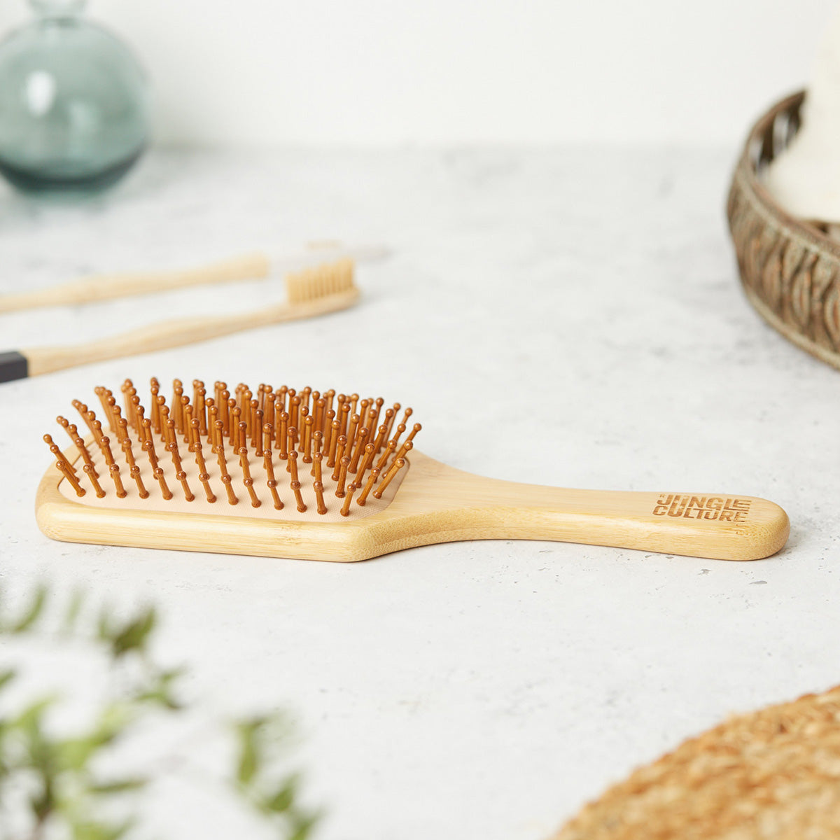 Brosse à Cheveux en Bambou | Brosse en Bois Écologique