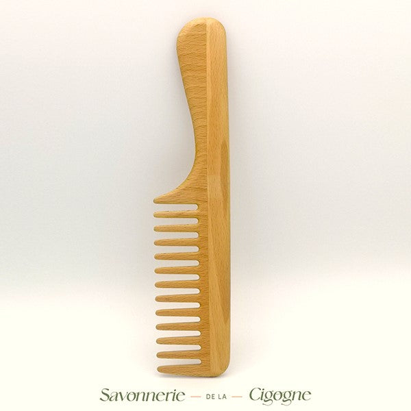 Peigne démêloir en bois