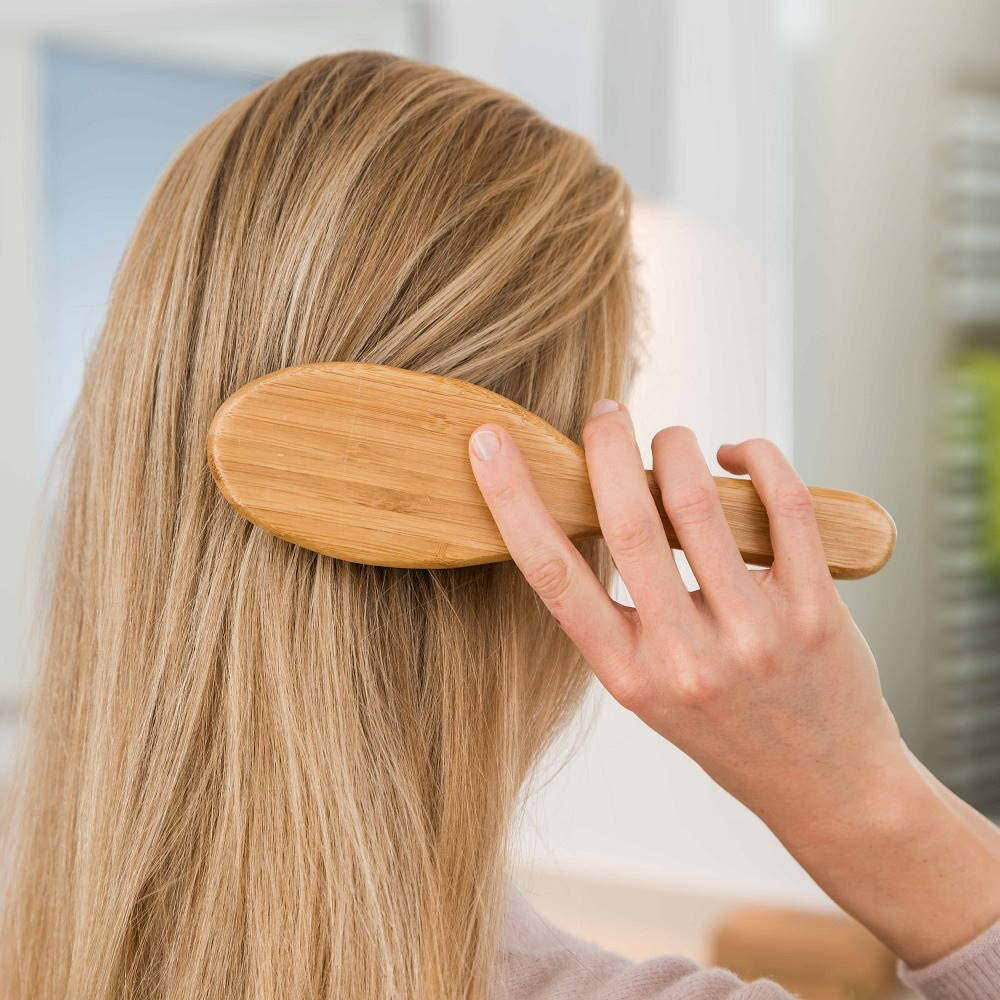 Brosse à Cheveux en Bambou | Brosse en Bois Écologique
