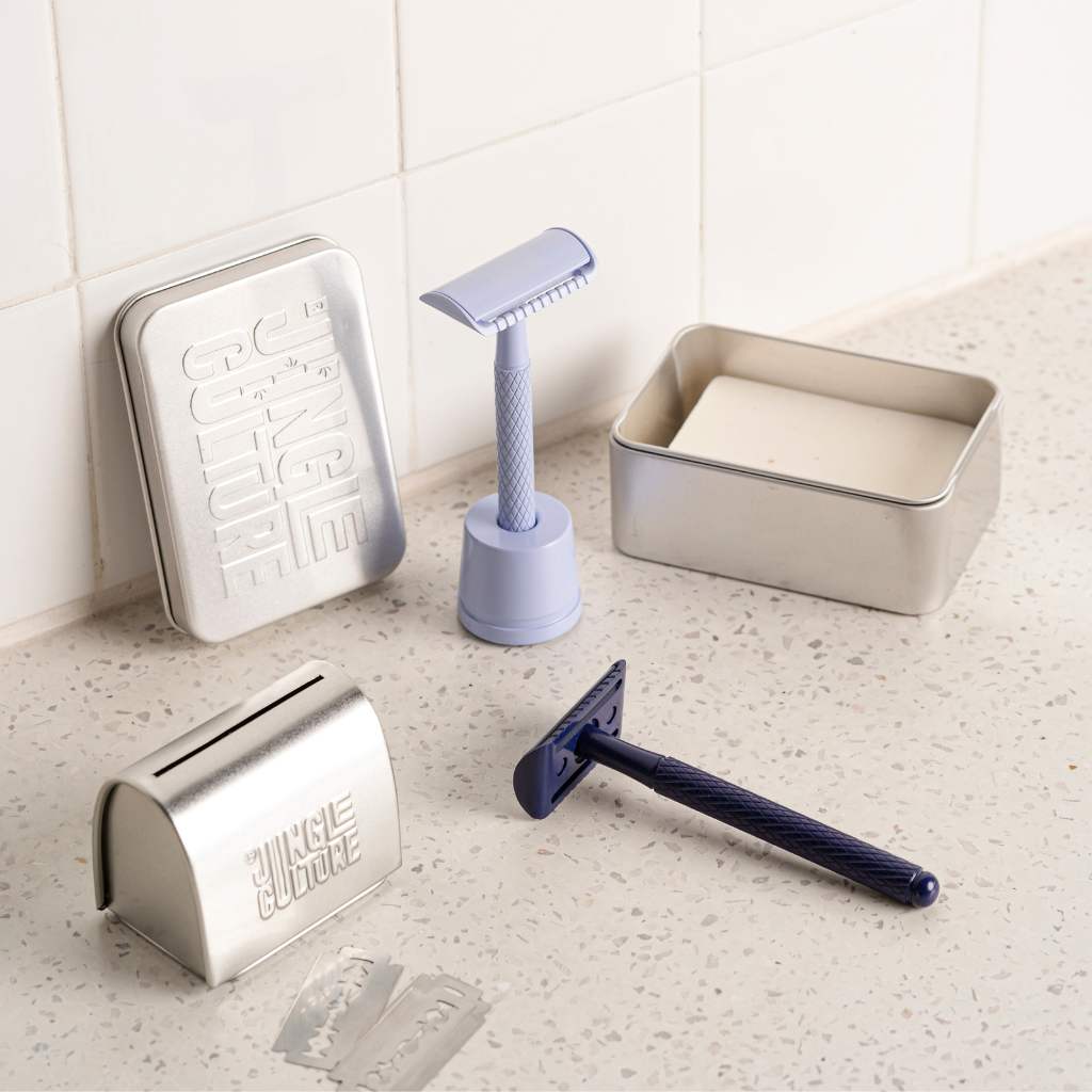 Rasoir de Sécurité Réutilisable pour Femme & Homme – Rasoir Écologique en Métal