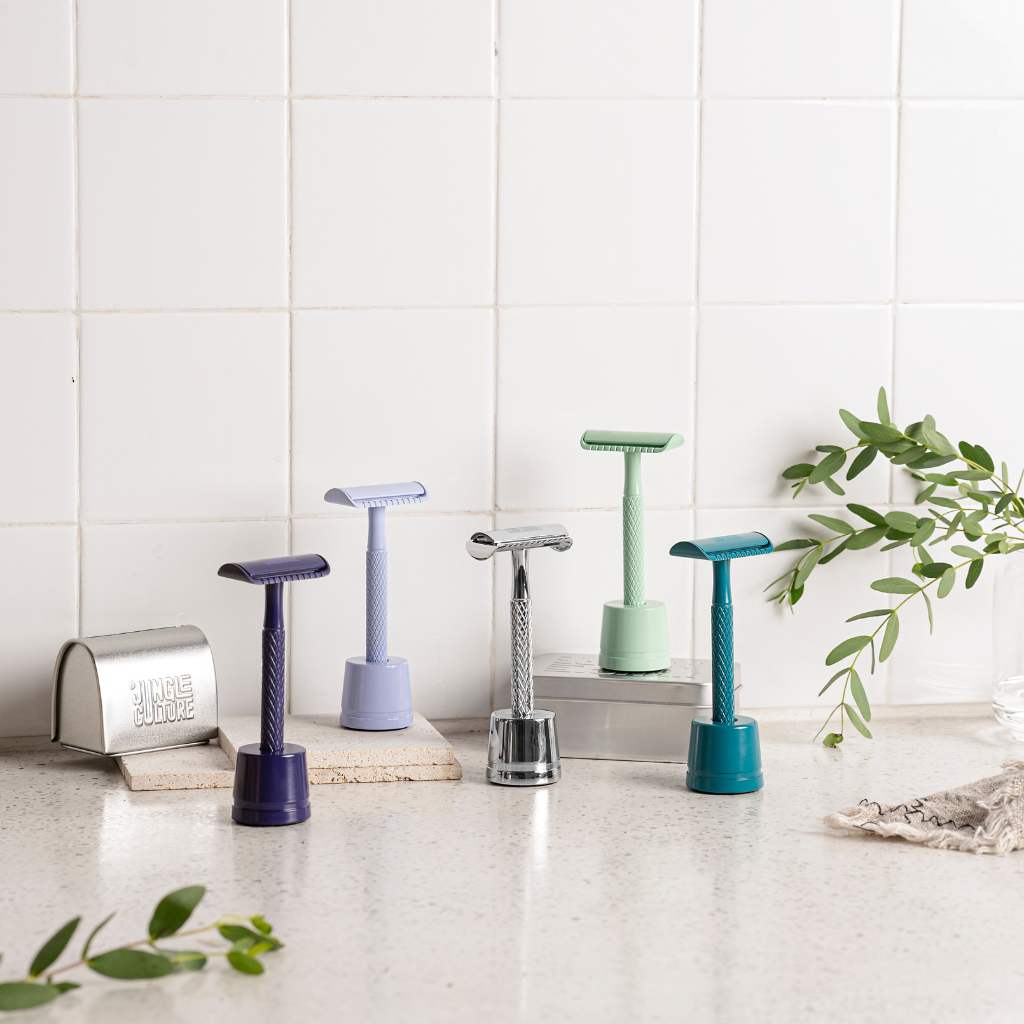 Rasoir de Sécurité Réutilisable pour Femme & Homme – Rasoir Écologique en Métal