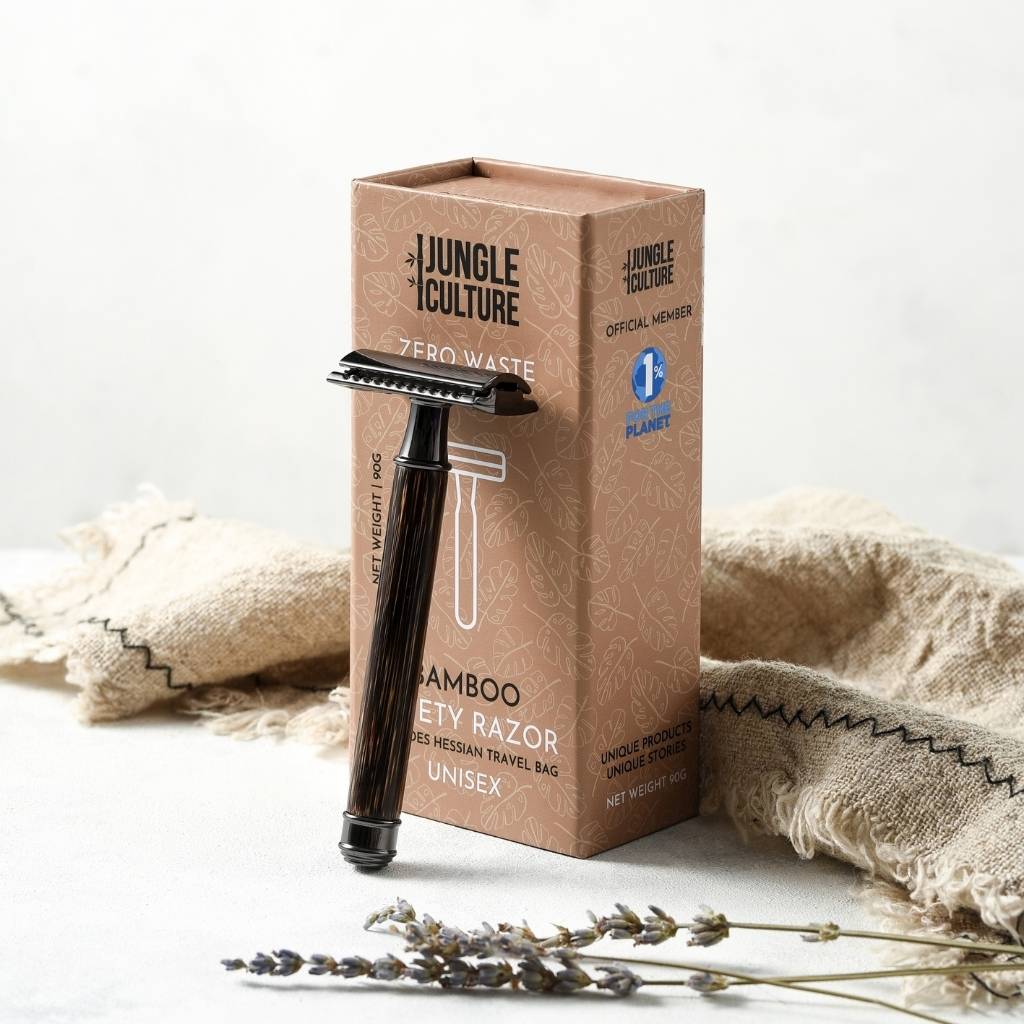 Bamboo Safety Razor | Reusable Bamboo Razor